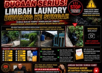 Dugaan Limbah Laundry di Kabupaten Pekalongan Disorot! Belasan Tim Media Turun Investigasi