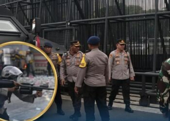 Barikade Berlapis dan Kendaraan Taktis Kepung DPR Jelang Aksi 27 Agustus
