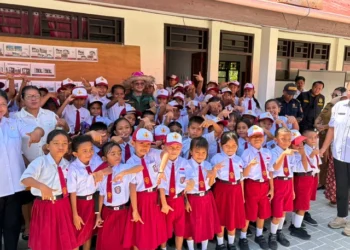 Siswa Miangas Senang Sekolah Direvitalisasi: Kini Belajar Lebih Nyaman