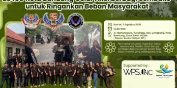234SC Kota Bandung Gelar Aksi Berbagi Sembako untuk Ringankan Beban Masyarakat