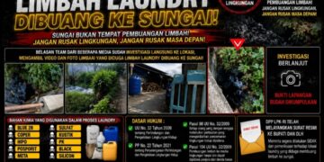 Dugaan Limbah Laundry di Kabupaten Pekalongan Disorot! Belasan Tim Media Turun Investigasi