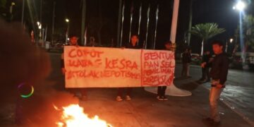 Pemuda Peduli Anti Korupsi Bogor Raya Menggelar Aksi Jilid III di Balai Kota Bogor