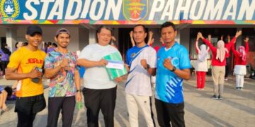 Fahrurrozi Resmi Menerima Mandat, Sebagai Manager Atletik SIWO PWI Lampung “Targetkan Prestasi Nasional”