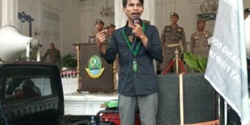 Himpunan Mahasiswa Islam MPO Tekan Balai Kota Bogor, Hukum Jangan Tumpul ke Pejabat