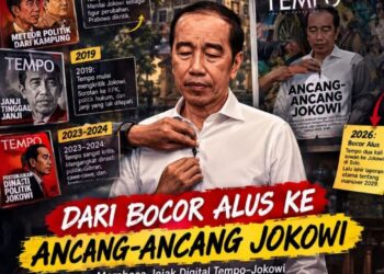 Dari Bogor, Bocor Alus ke Ancang – Ancang  Jokowi “Membaca Jejak Digital Tempo –Jokowi