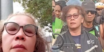 Viral! Emak Berjaket Ojol’ Netizen: Temukan Bukti Foto & Video “Ia Kerap Hadir Dalam Berbagai Aksi Dengan Peran dan Pakaian yang Berbeda?