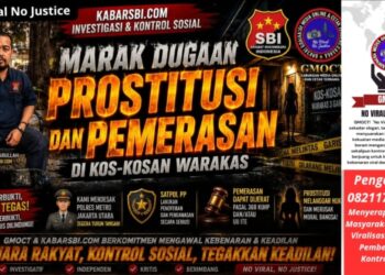 Marak Dugaan Prostitusi & Pemerasan di Kos-Kosan Warakas, GMOCT – Kabarsbi Dorong APH Bertindak Tegas!