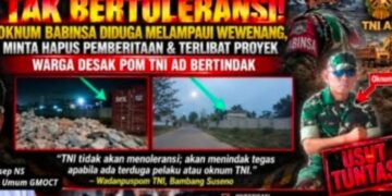 TNI Tegas Tak Bertoleransi! Oknum Babinsa Diduga Melampaui Wewenang, Minta Hapus Pemberitaan & Terlibat Proyek – Warga Desak POM TNI AD Bertindak